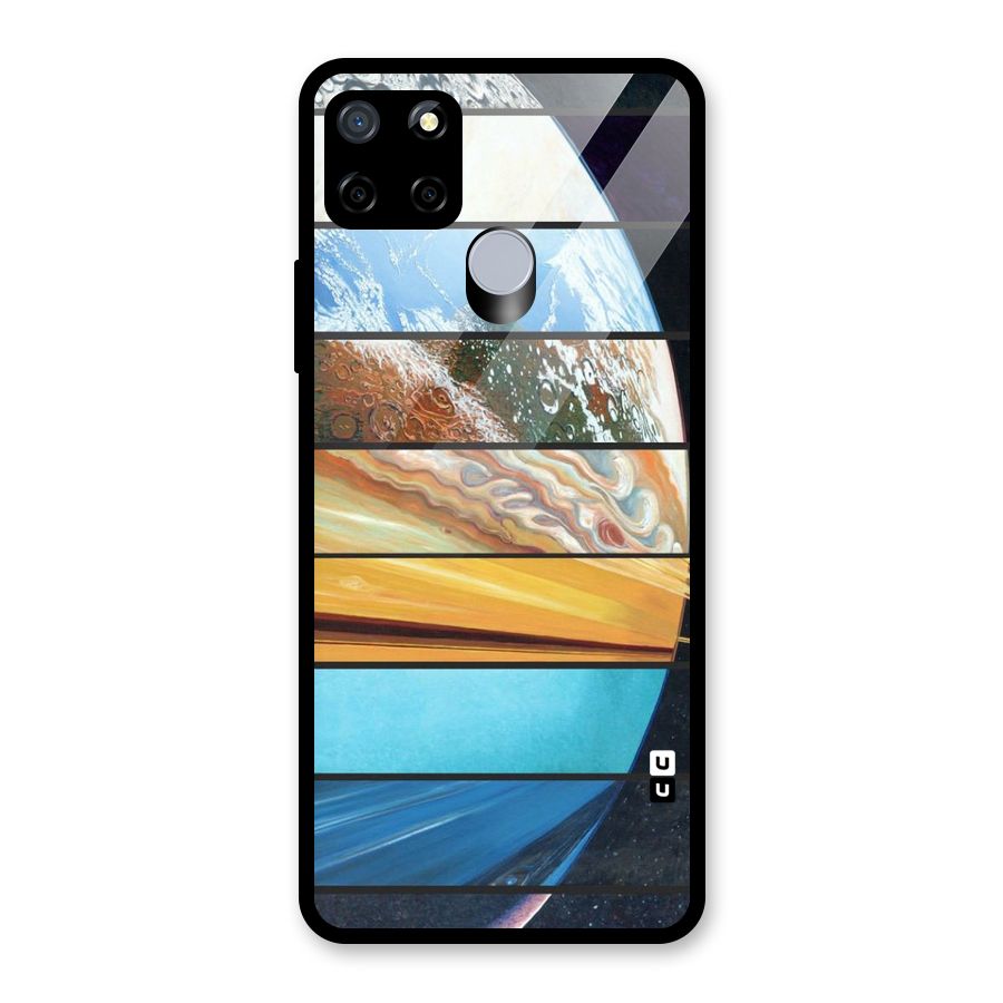 Earthly Design Glass Back Case for Realme Narzo 20
