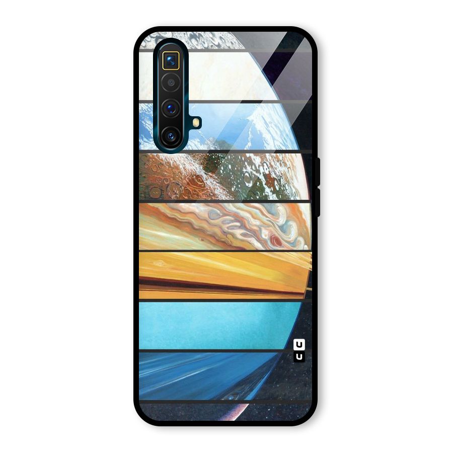 Earthly Design Glass Back Case for Realme X3