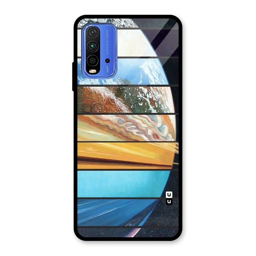 Earthly Design Glass Back Case for Redmi 9 Power