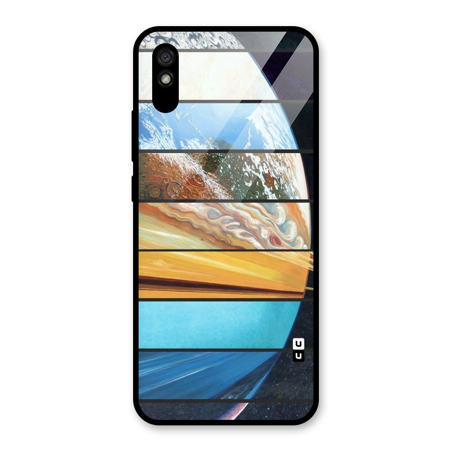 Earthly Design Glass Back Case for Redmi 9i