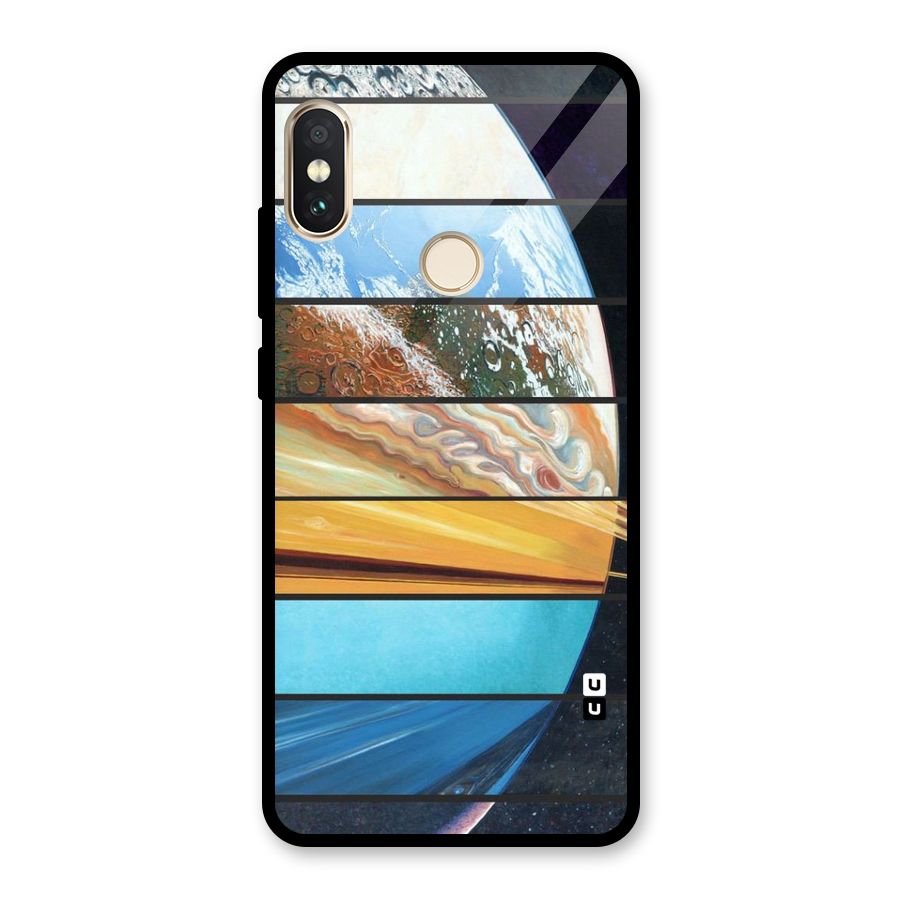 Earthly Design Glass Back Case for Redmi Note 5 Pro