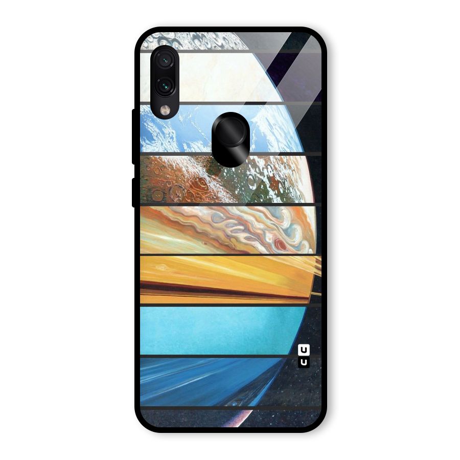 Earthly Design Glass Back Case for Redmi Note 7 Pro