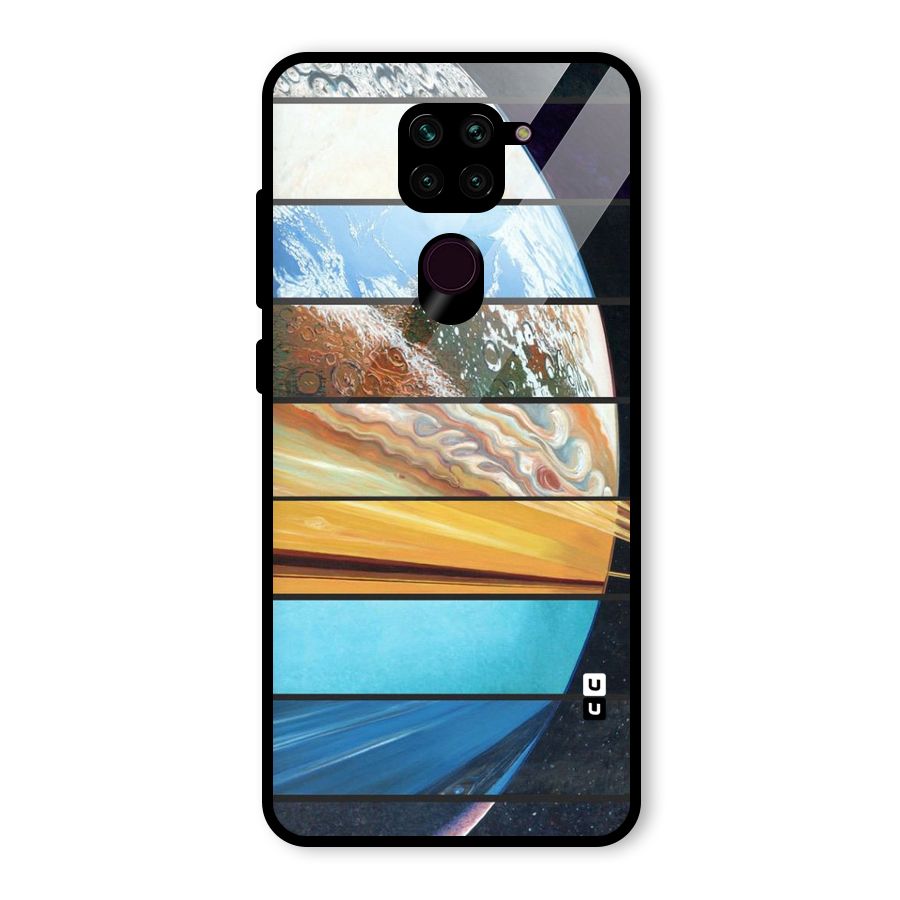 Earthly Design Glass Back Case for Redmi Note 9