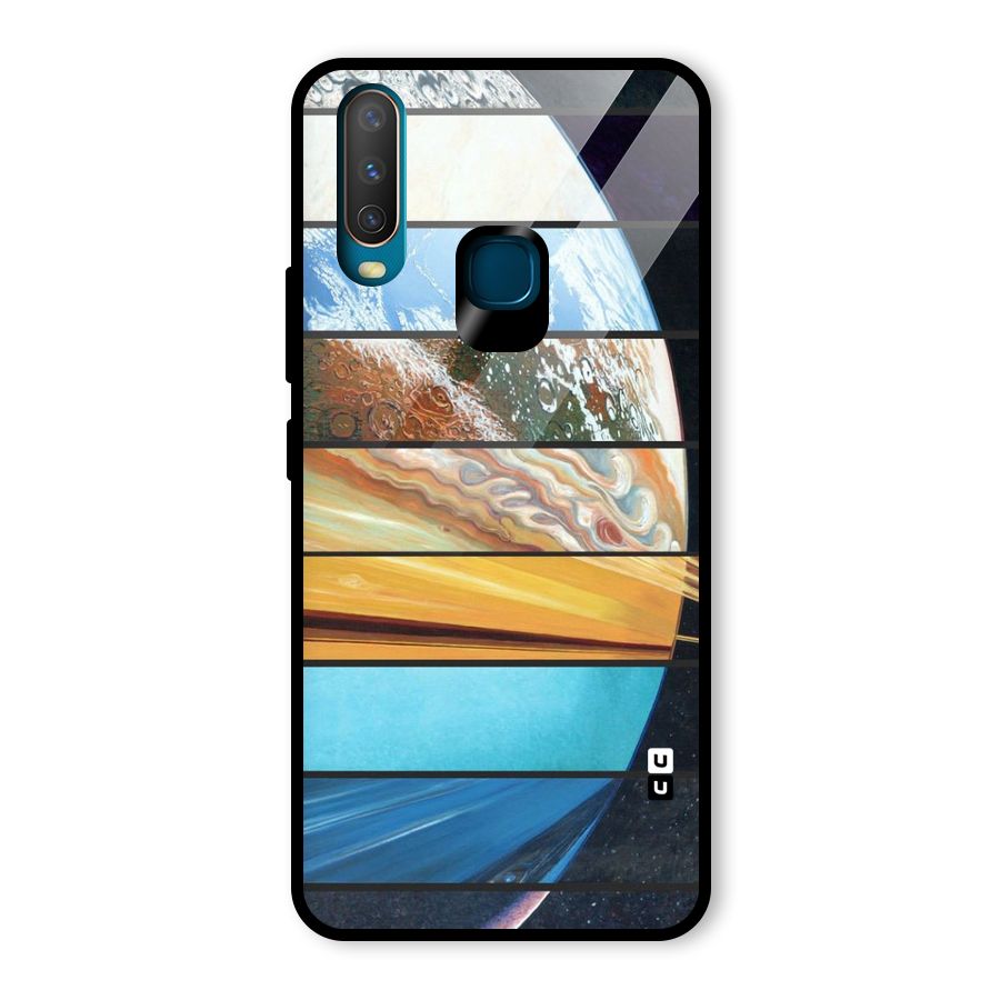 Earthly Design Glass Back Case for Vivo U10