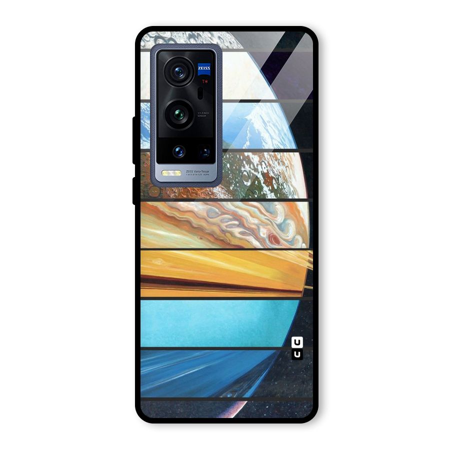 Earthly Design Glass Back Case for Vivo X60 Pro Plus