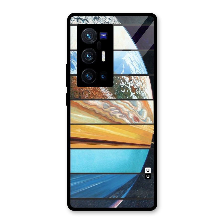 Earthly Design Glass Back Case for Vivo X70 Pro Plus
