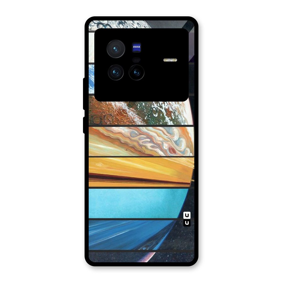 Earthly Design Glass Back Case for Vivo X80