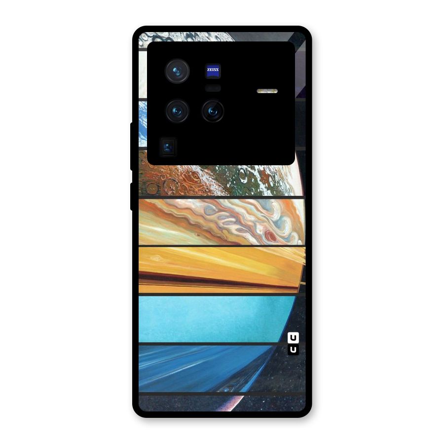 Earthly Design Glass Back Case for Vivo X80 Pro