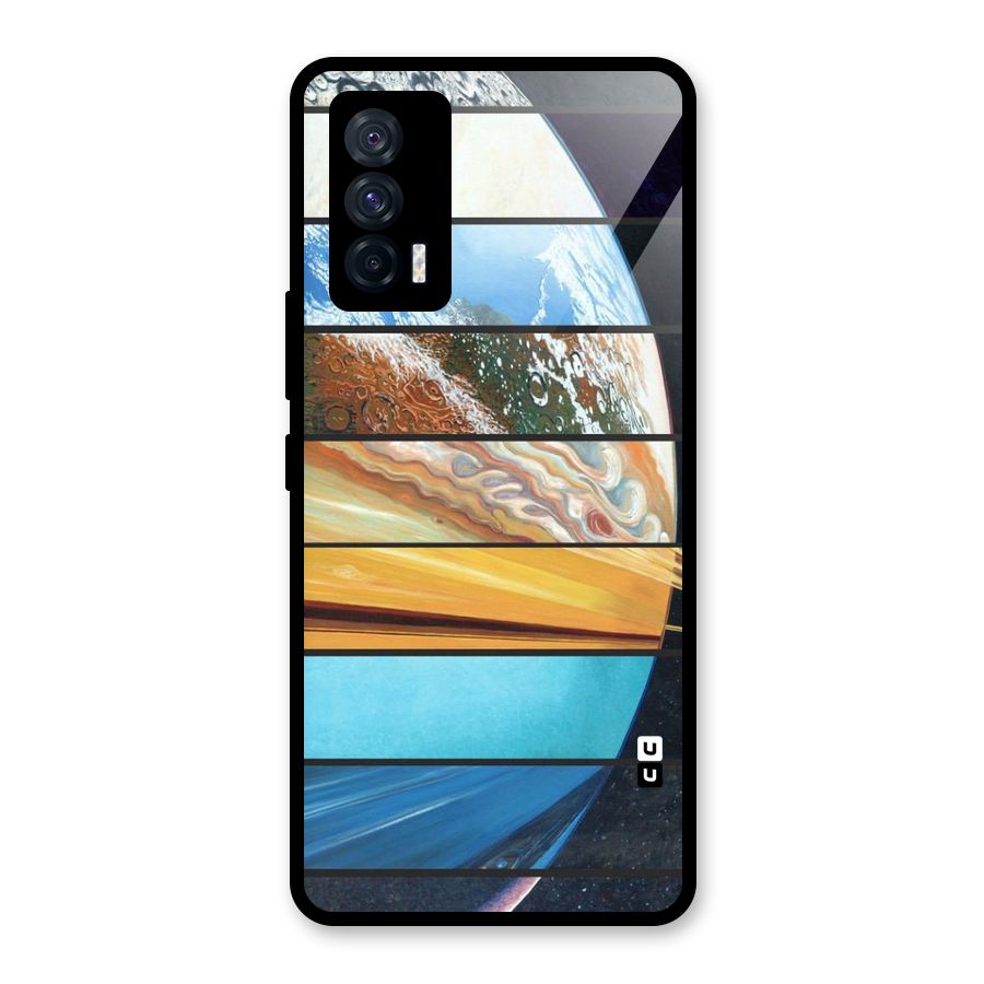 Earthly Design Glass Back Case for Vivo iQOO 7 5G
