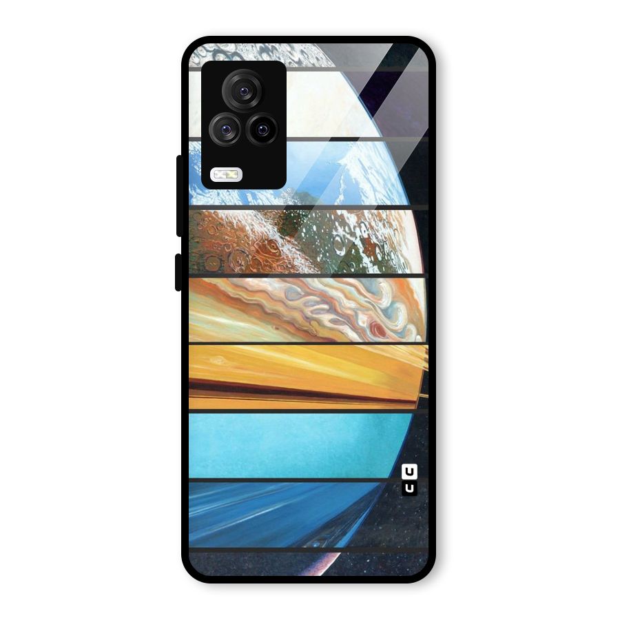 Earthly Design Glass Back Case for Vivo iQOO 7 Legend 5G
