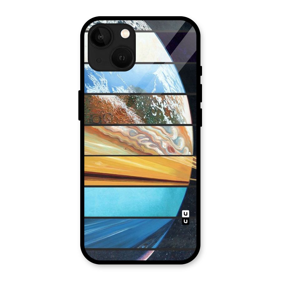 Earthly Design Glass Back Case for iPhone 13