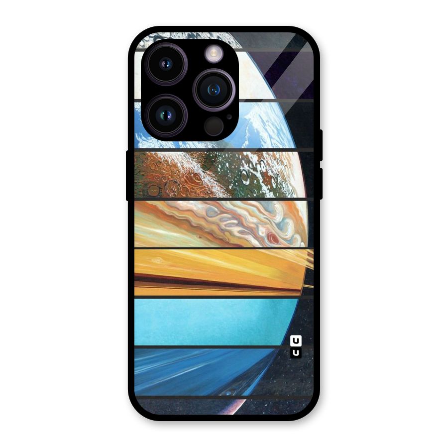 Earthly Design Glass Back Case for iPhone 14 Pro