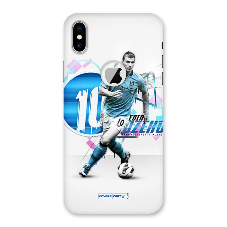 Edin Dzeko Back Case for iPhone X Logo Cut