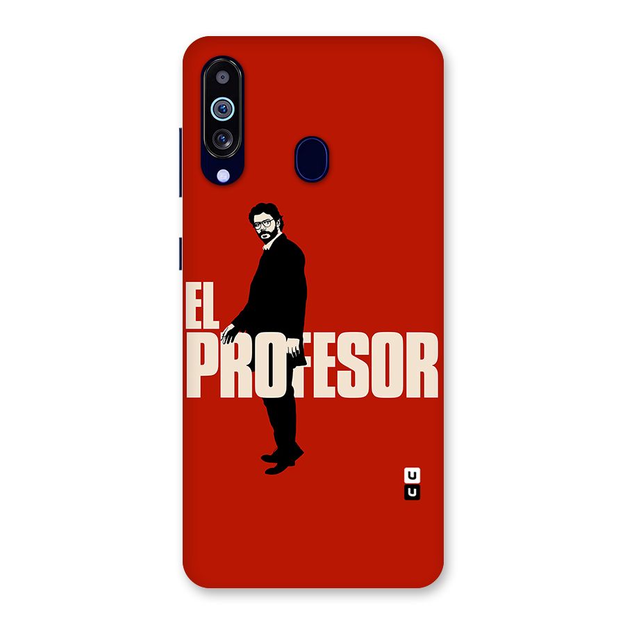 El Profesor Minimalist Back Case for Galaxy A60
