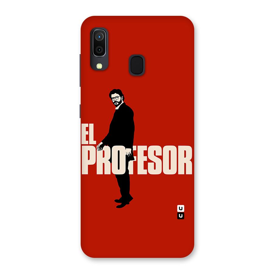 El Profesor Minimalist Back Case for Galaxy M10s