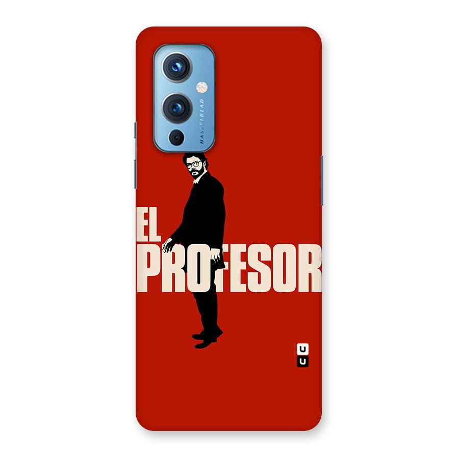 El Profesor Minimalist Back Case for OnePlus 9