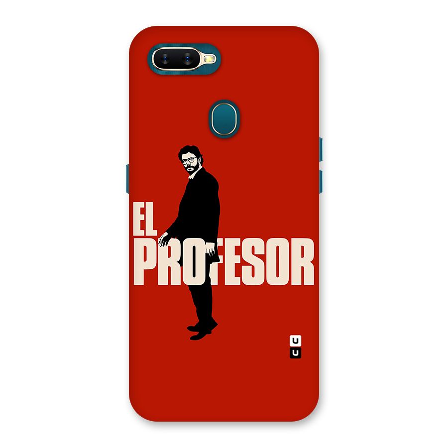 El Profesor Minimalist Back Case for Oppo A11k