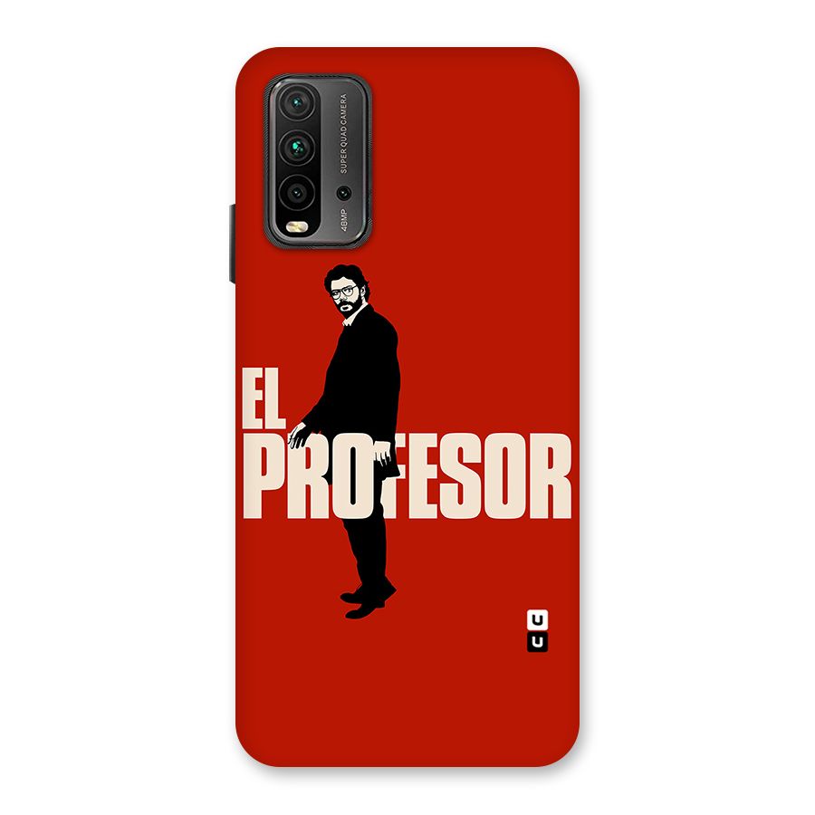 El Profesor Minimalist Back Case for Redmi 9 Power