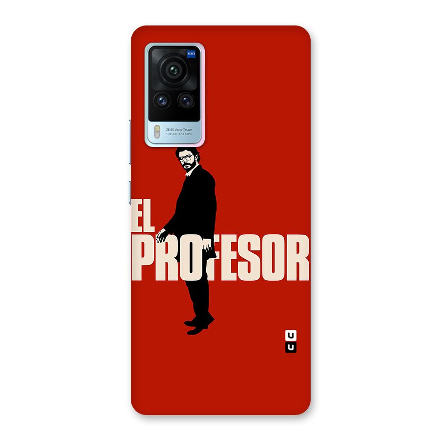 El Profesor Minimalist Back Case for Vivo X60 Pro