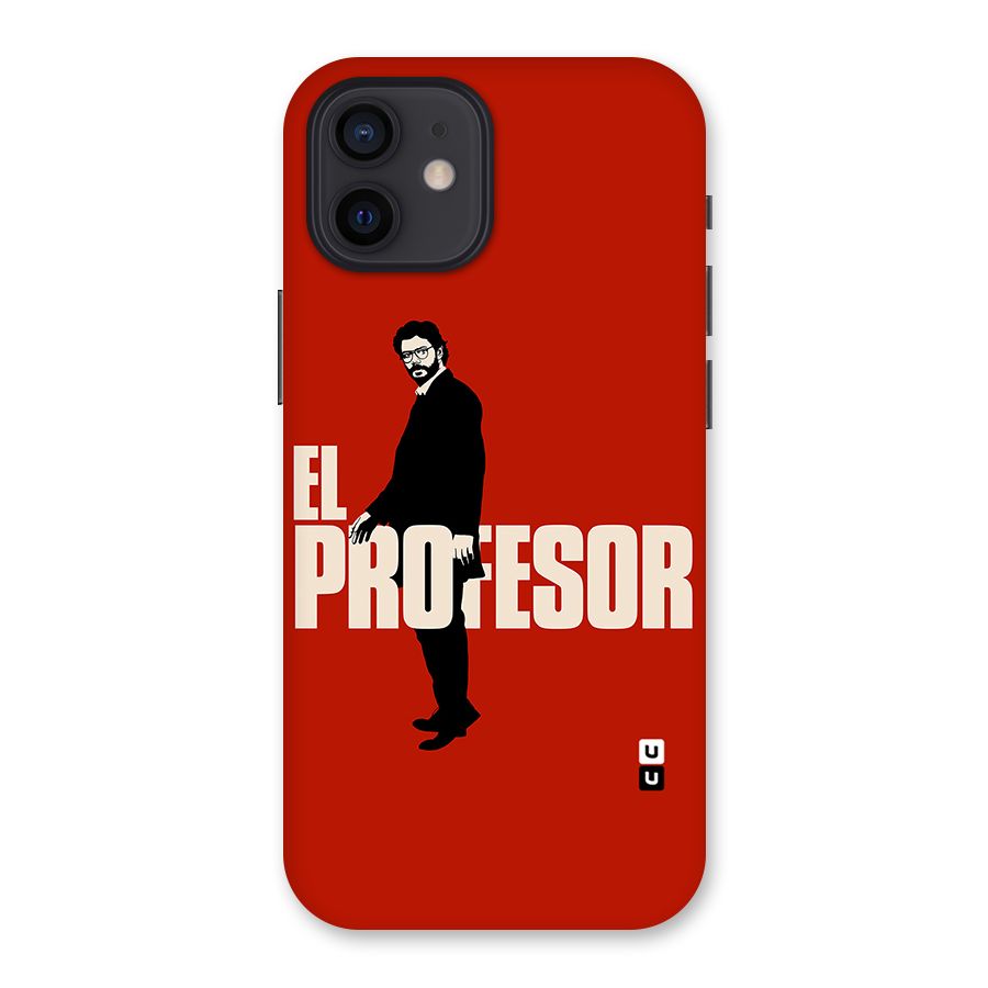 El Profesor Minimalist Back Case for iPhone 12
