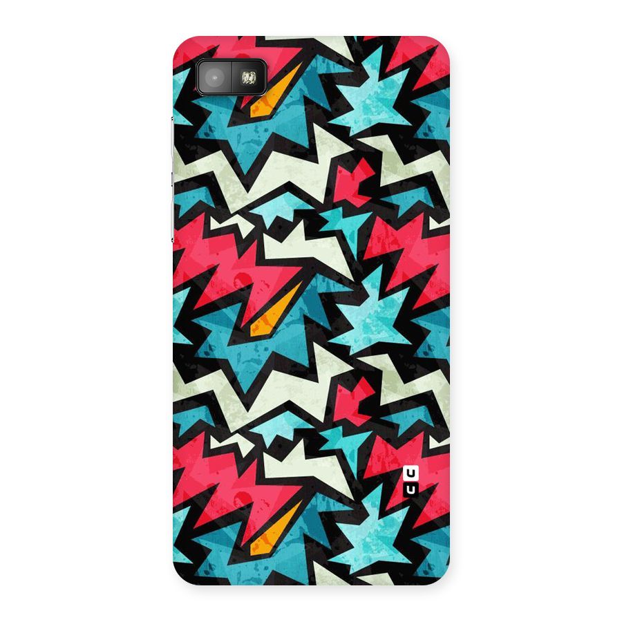 Electric Color Design Back Case for Blackberry Z10