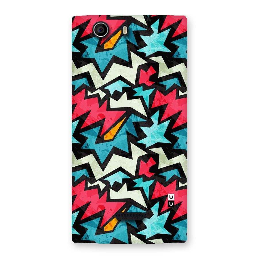 Electric Color Design Back Case for Canvas Nitro 2 E311
