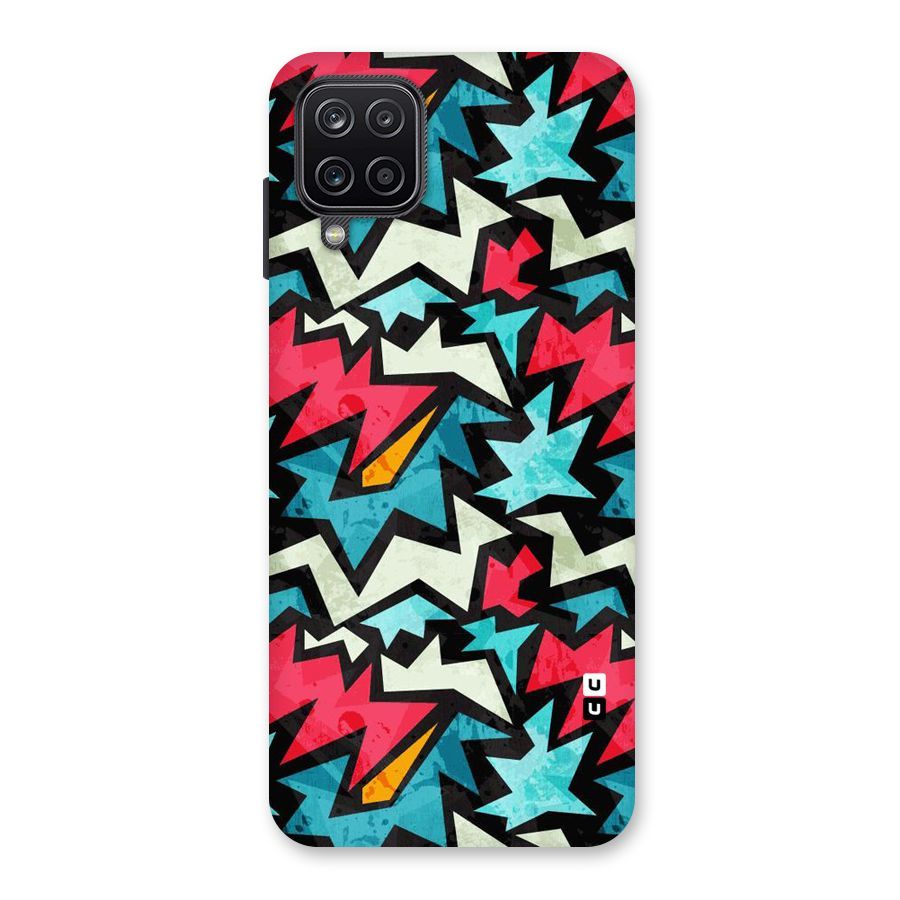 Electric Color Design Back Case for Galaxy A12