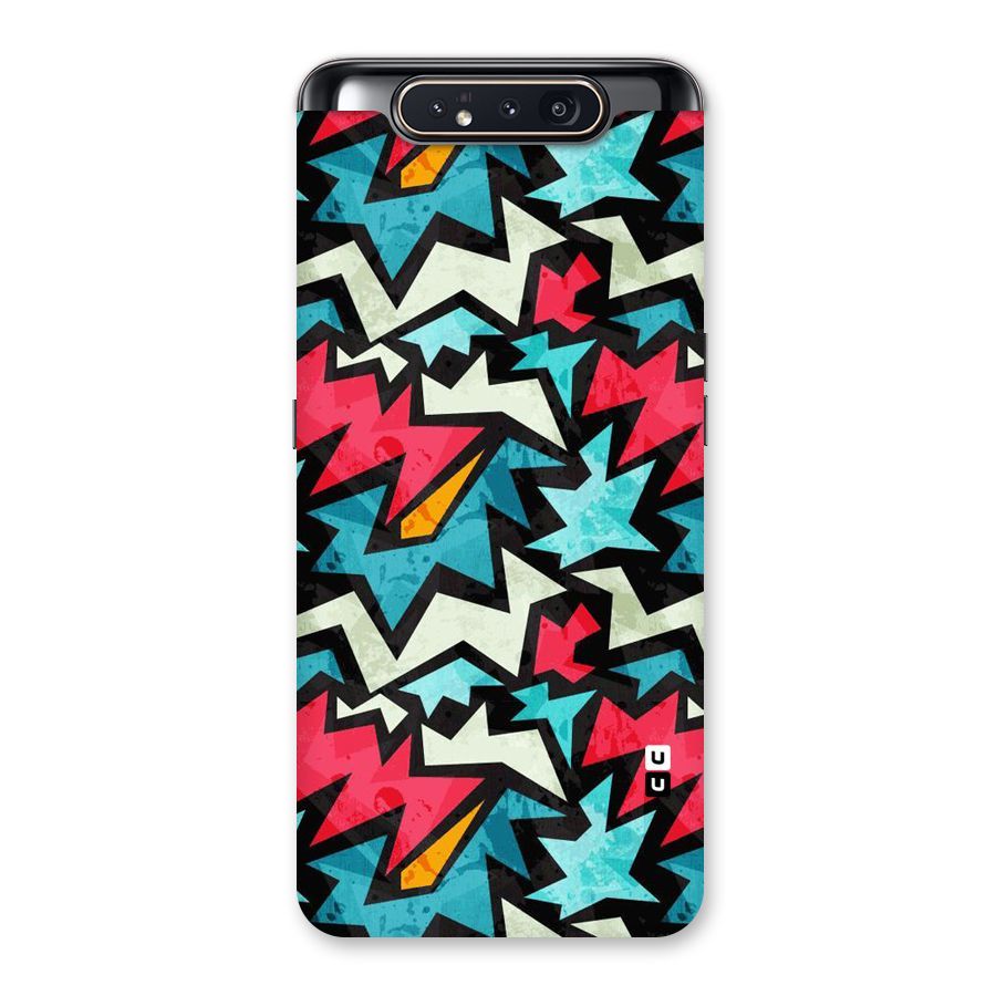 Electric Color Design Back Case for Galaxy A80