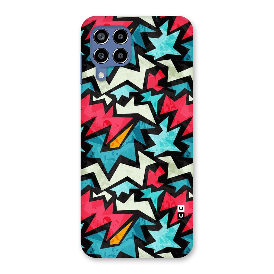 Electric Color Design Back Case for Galaxy M53 5G