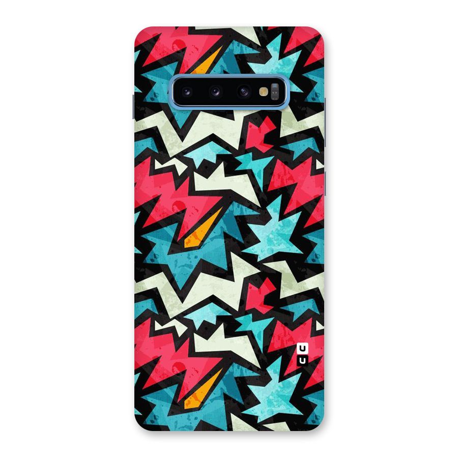 Electric Color Design Back Case for Galaxy S10 Plus