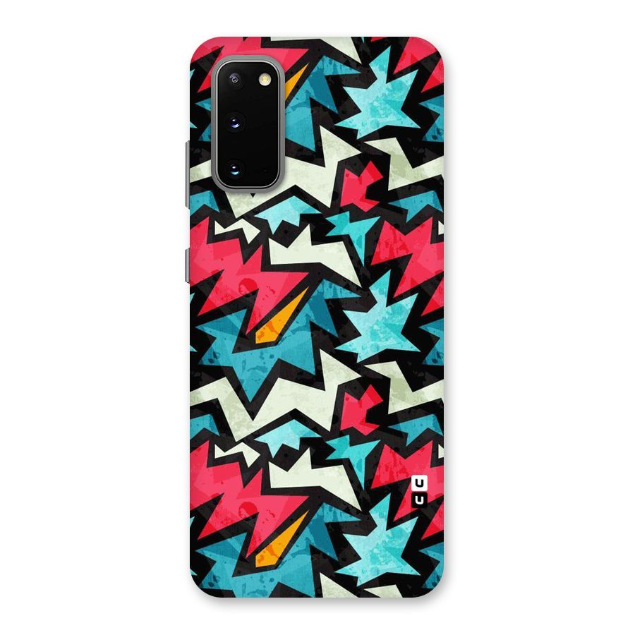 Electric Color Design Back Case for Galaxy S20