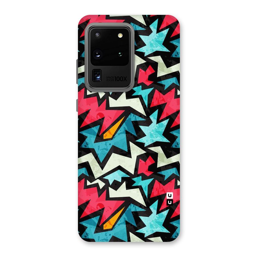 Electric Color Design Back Case for Galaxy S20 Ultra