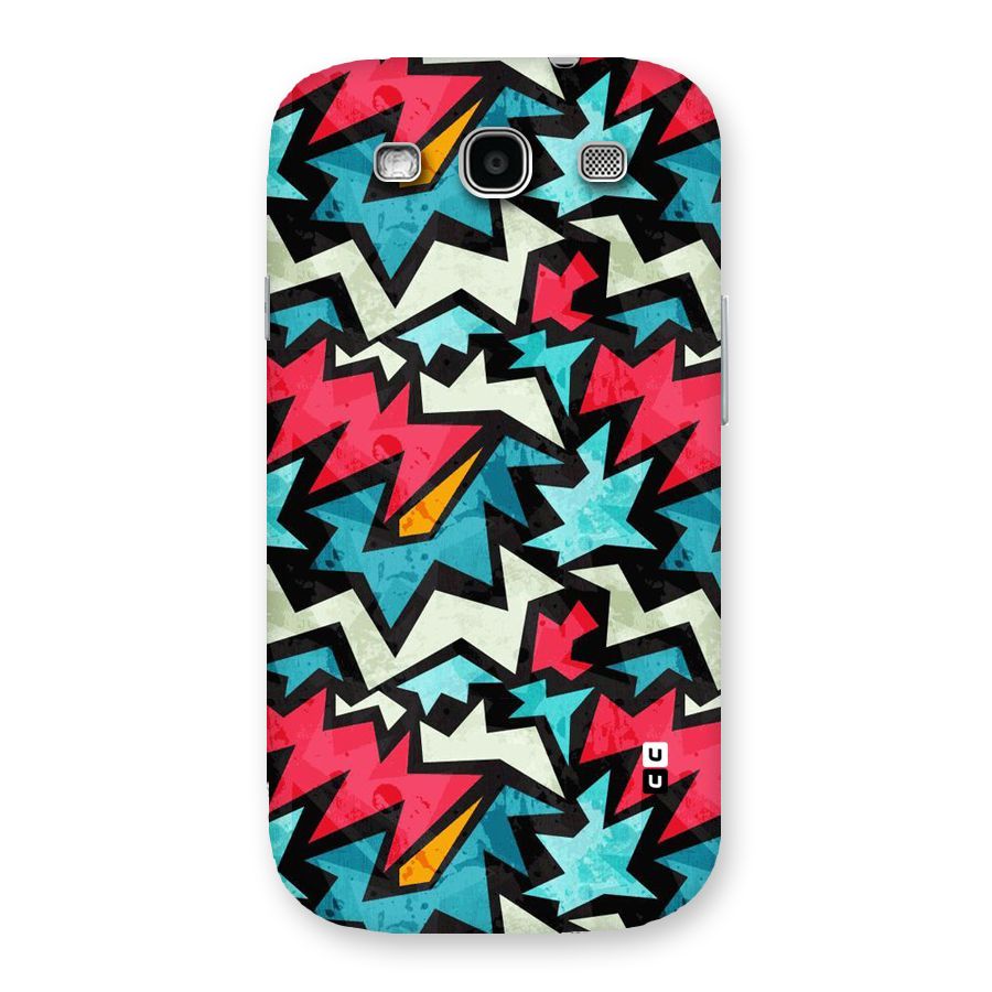 Electric Color Design Back Case for Galaxy S3