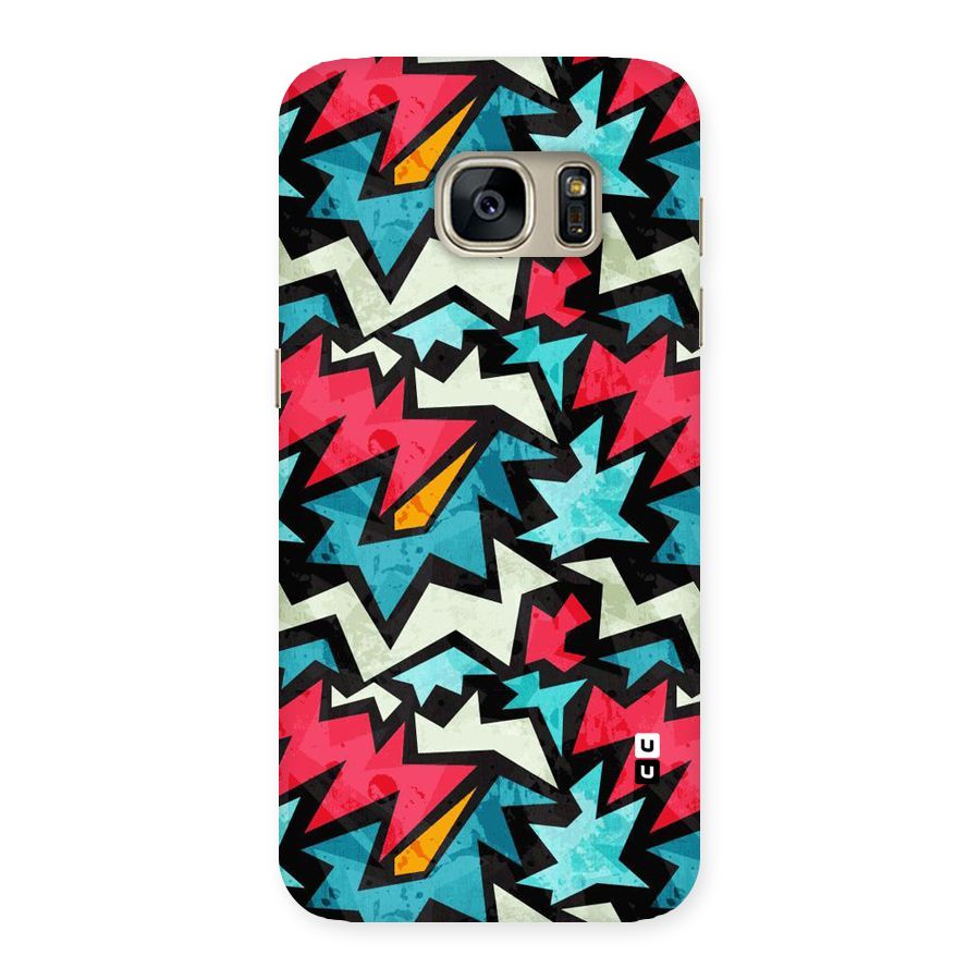 Electric Color Design Back Case for Galaxy S7