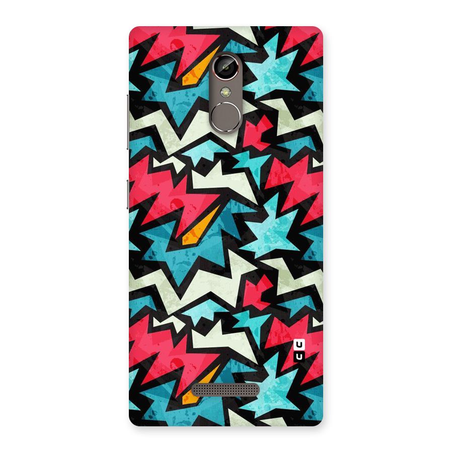 Electric Color Design Back Case for Gionee S6s