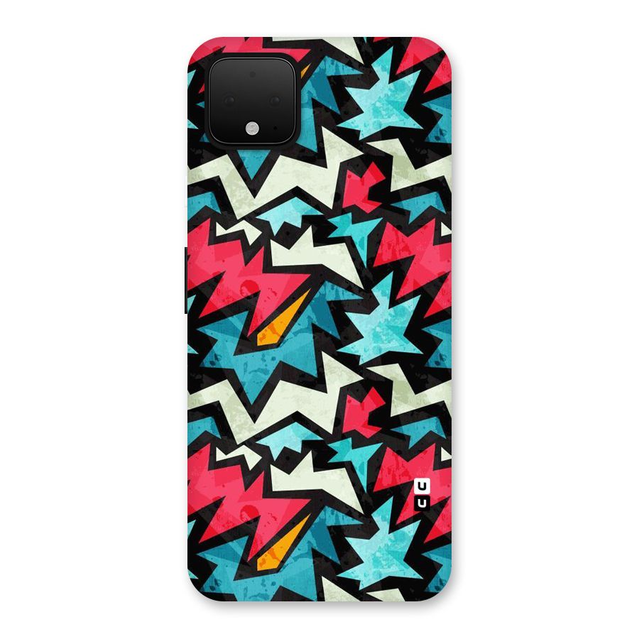 Electric Color Design Back Case for Google Pixel 4 XL