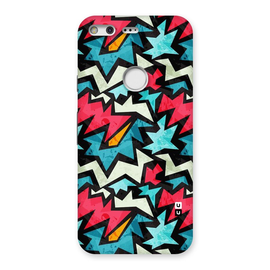 Electric Color Design Back Case for Google Pixel XL