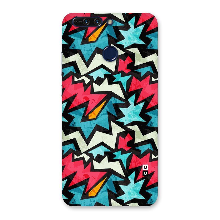 Electric Color Design Back Case for Honor 8 Pro