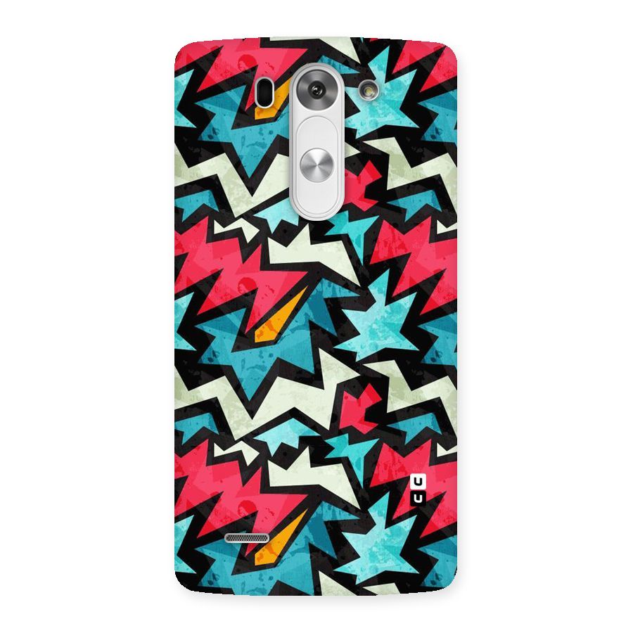 Electric Color Design Back Case for LG G3 Beat