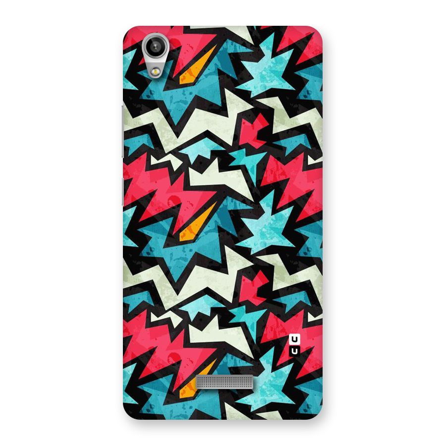 Electric Color Design Back Case for Lava-Pixel-V1