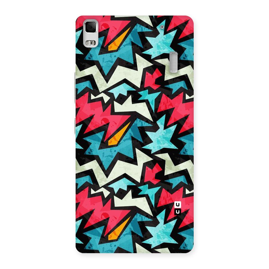 Electric Color Design Back Case for Lenovo A7000