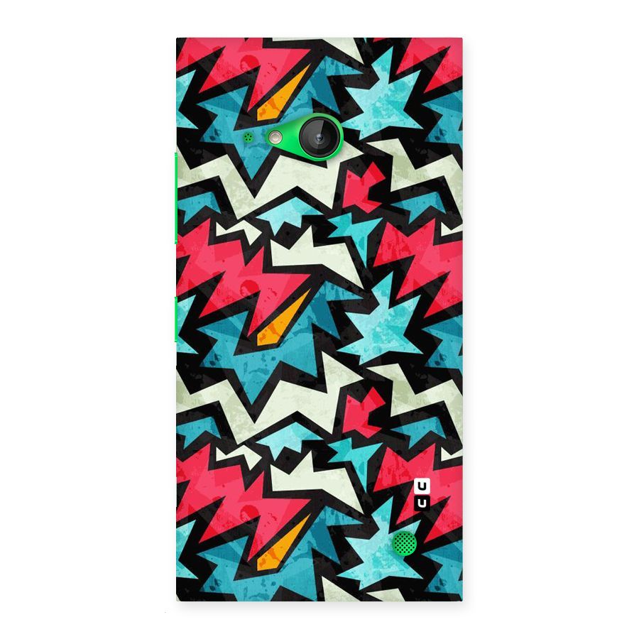 Electric Color Design Back Case for Lumia 730