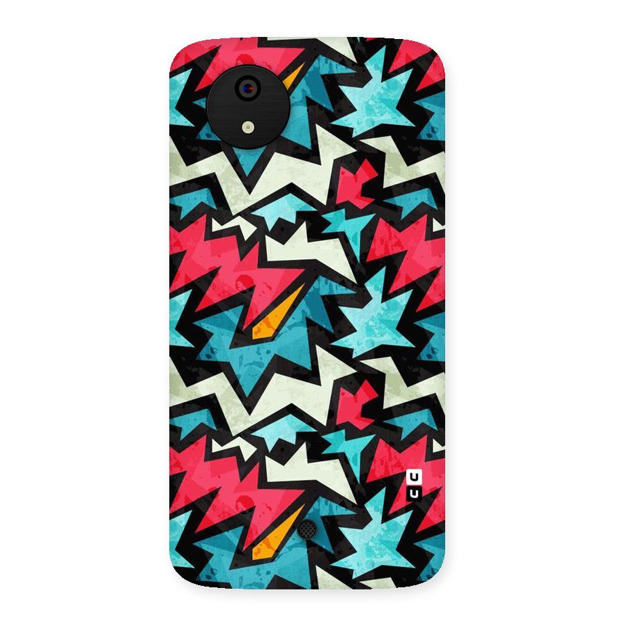 Electric Color Design Back Case for Micromax Canvas A1