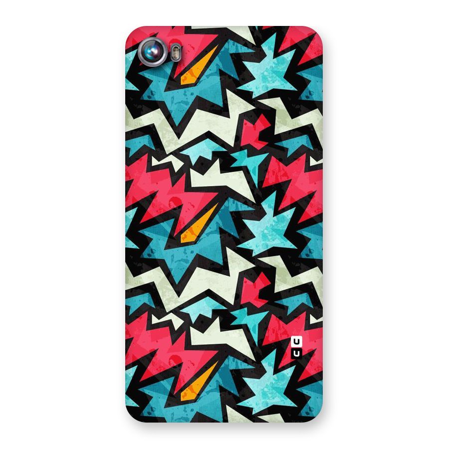 Electric Color Design Back Case for Micromax Canvas Fire 4 A107