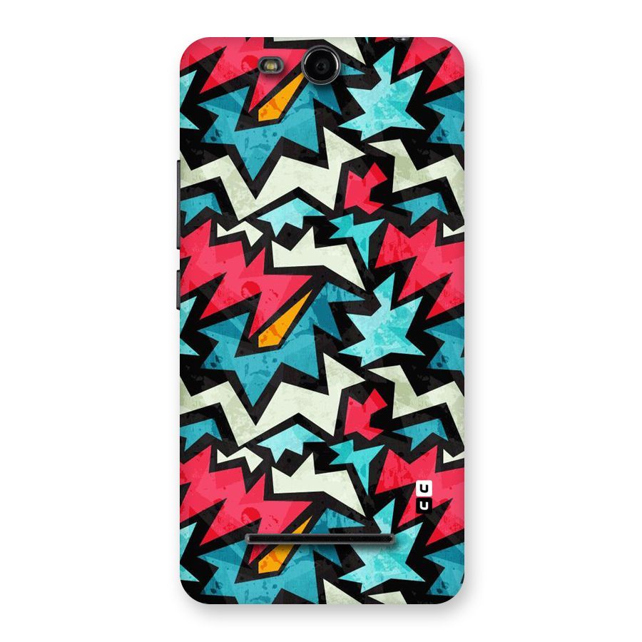 Electric Color Design Back Case for Micromax Canvas Juice 3 Q392