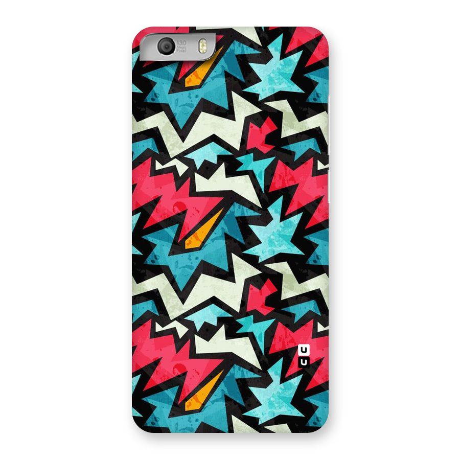 Electric Color Design Back Case for Micromax Canvas Knight 2