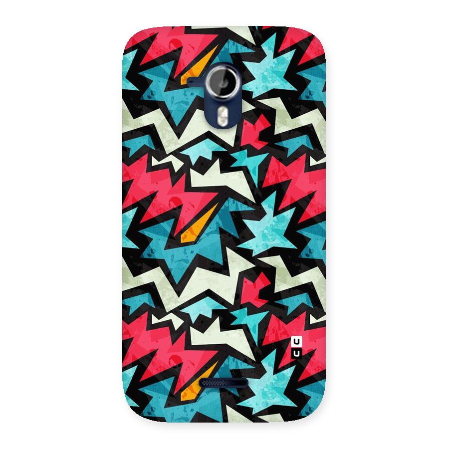 Electric Color Design Back Case for Micromax Canvas Magnus A117