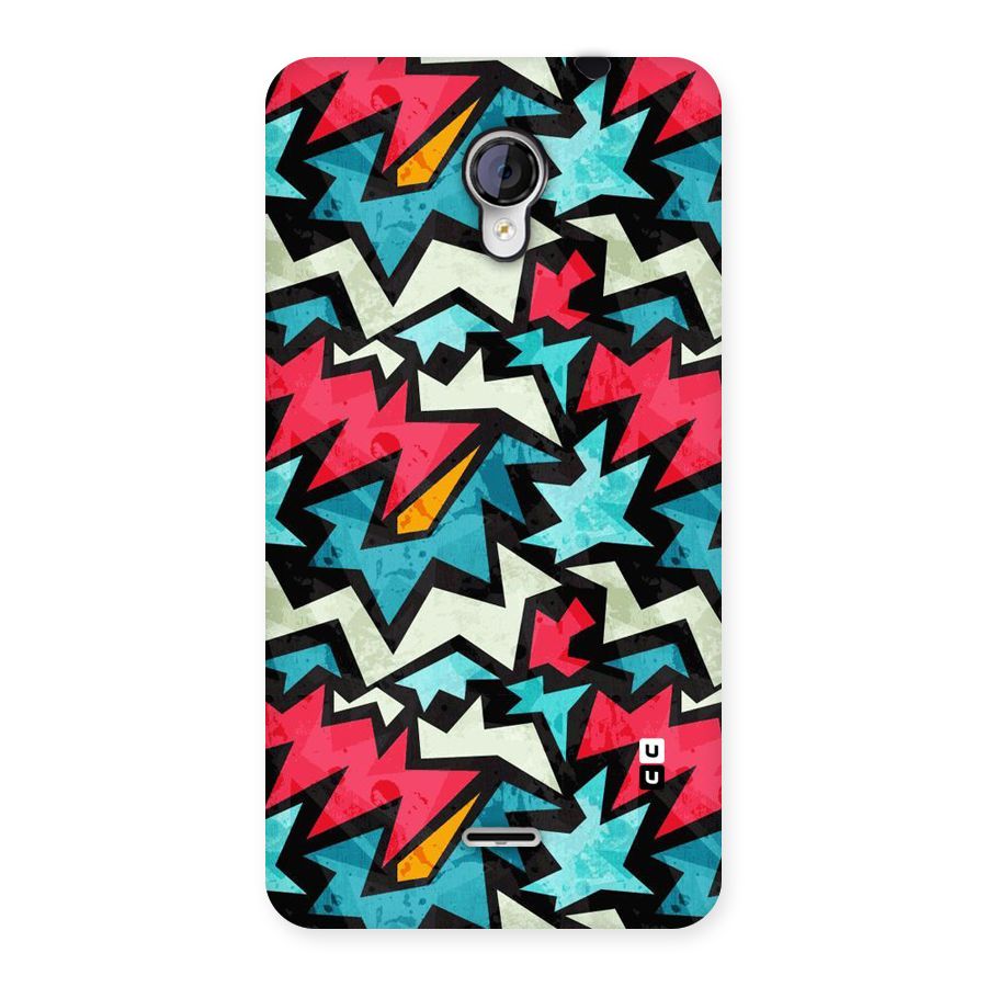 Electric Color Design Back Case for Micromax Unite 2 A106
