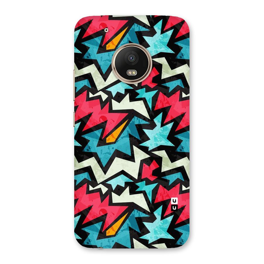 Electric Color Design Back Case for Moto G5 Plus