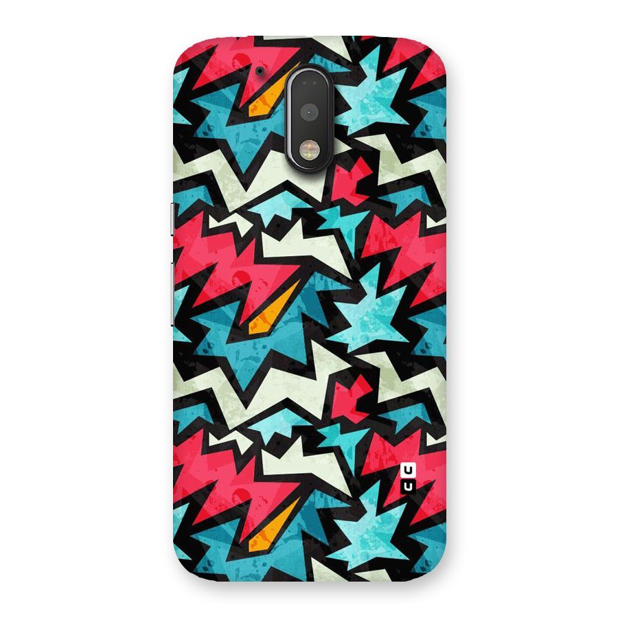 Electric Color Design Back Case for Motorola Moto G4